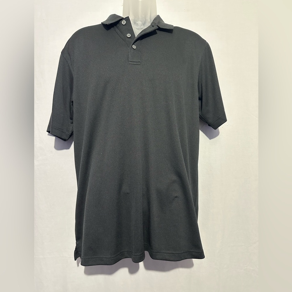 Bolle Dark Gray Polo Shirt Men’s L Performance Golf Athletic